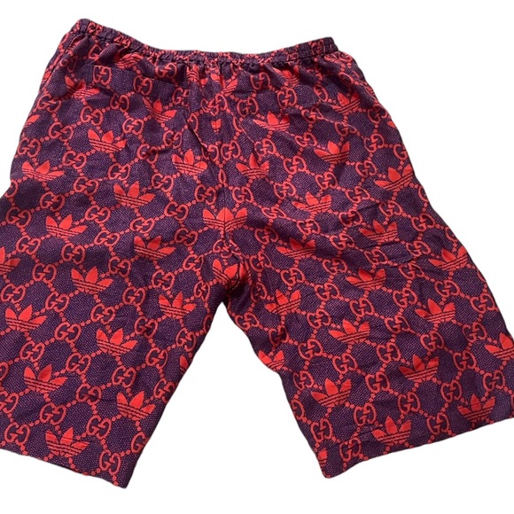 Gucci x Adidas Silk Jogger Shorts - Picture 3 of 4
